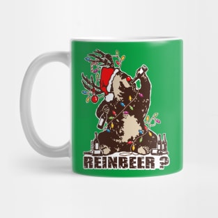 Bear, deer, drunken reinbeer? Mug